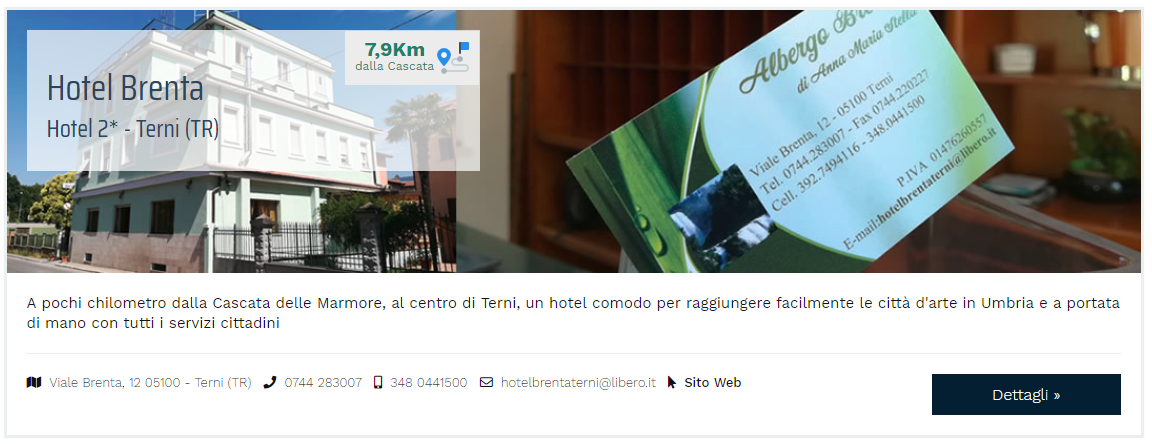 I migliori Hotel alle Cascate delle Marmore